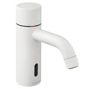 damixa-silhouet-touchless-beroeringsfri-vandhane-mat-hvid