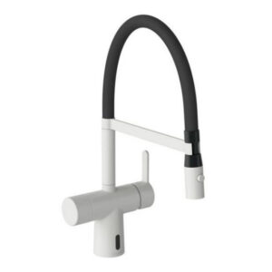 damixa-silhouet-touchless-pro-beroeringsfri-koekken-hvid